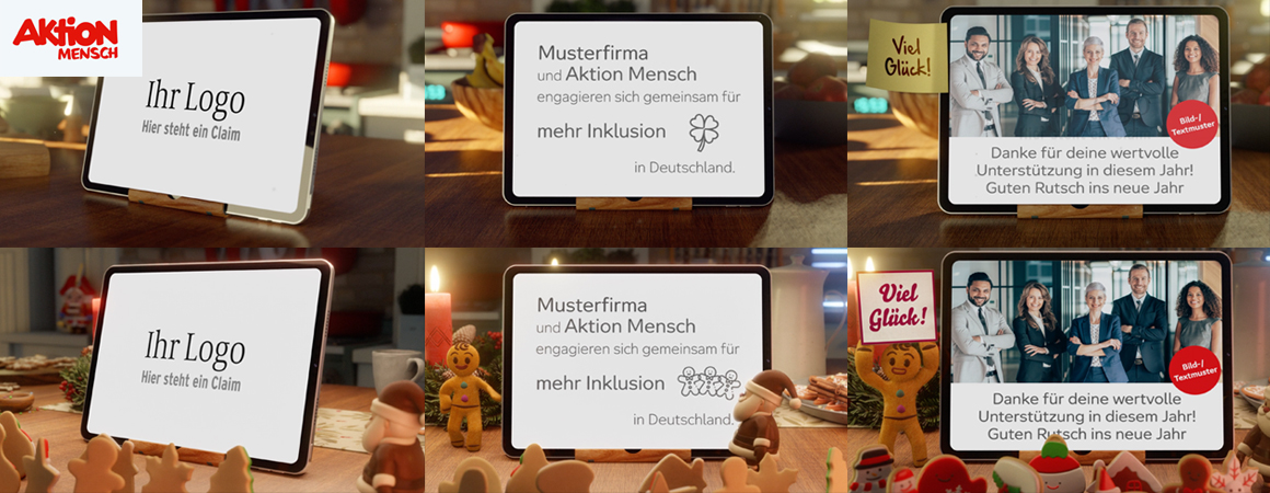 Aktion Mensch stellt seinen Geschäftskunden personalisierte Videos als Zusatzservice zur Verfügung