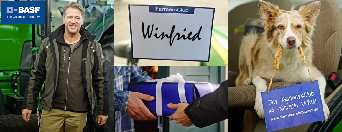 Mit personalisierten Videos gewinnt Wonderlandmovies neue Mitglieder für den BASF-Farmersclub.