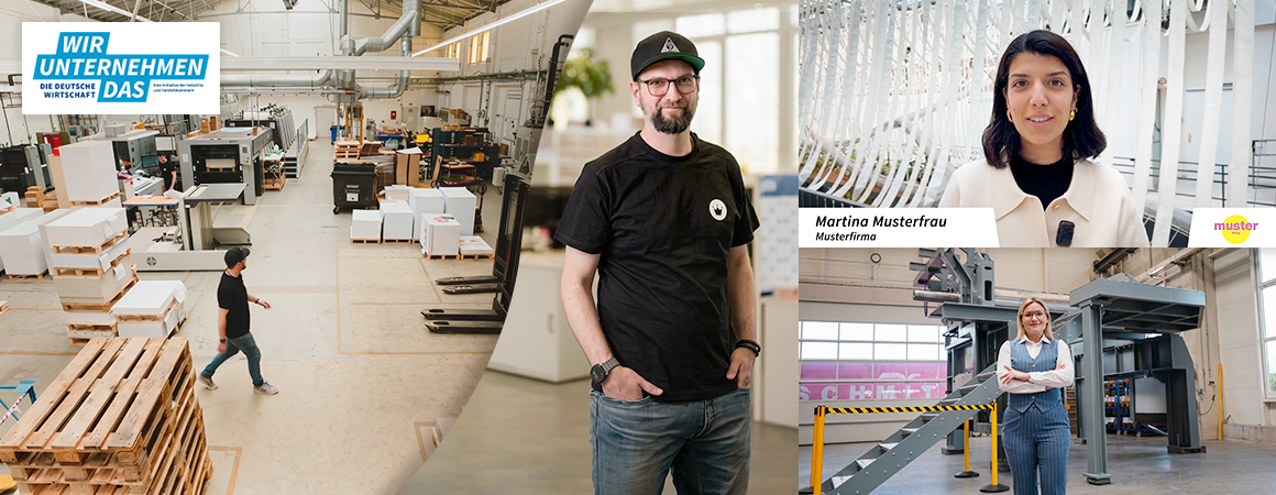 Unternehmen werden selbst zu Botschaftern der Initiative „Wir unternehmen das“