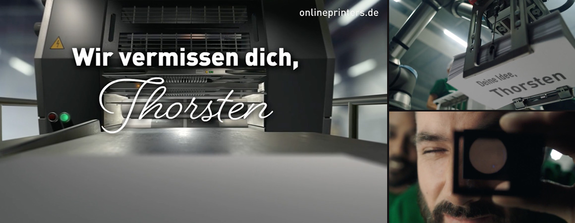 Onlineprinters macht mit personalisierten Videos seinen Kunden Lust auf den nächsten Printjob 