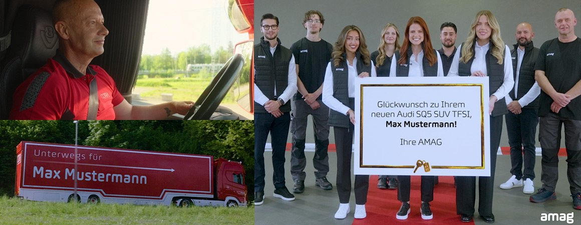 AMAG: Personalized Excitement for New Vehicle Pickup
