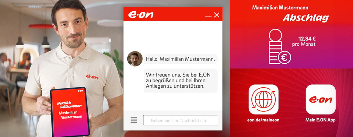 E.ON welcome film - personalized explanatory videos for a strong start