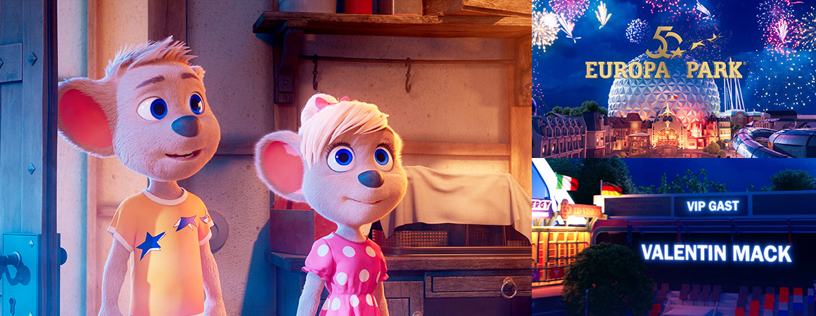 Europapark anniversary film - personalized anticipation for the 50th birthday