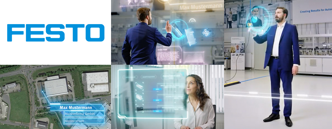 Personalized Welcome Film for Festo