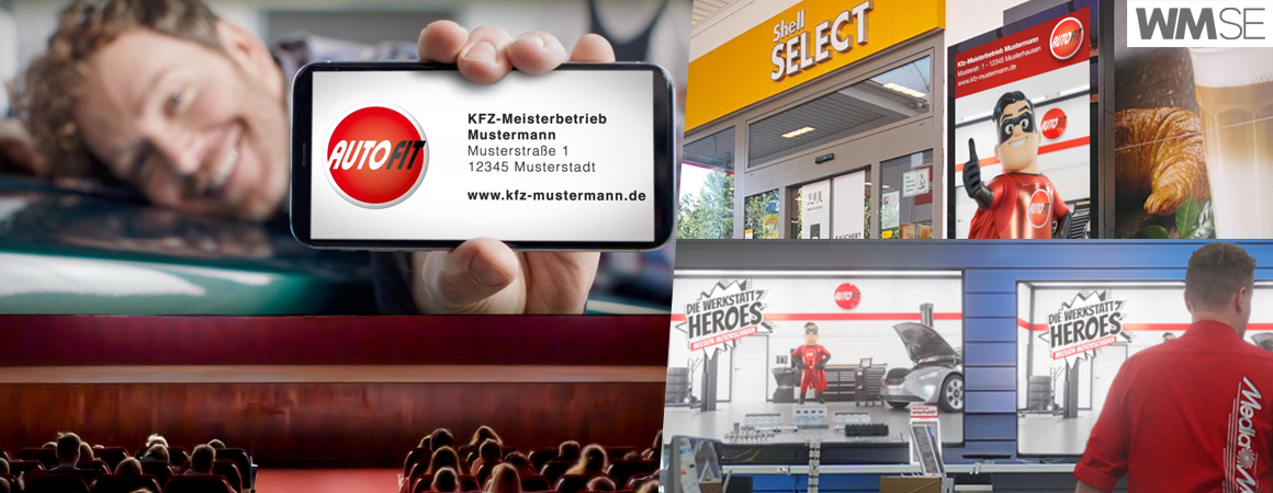 Wonderlandmovies gets you rolling:.  
the personalized WM SE car workshop campaigns.
